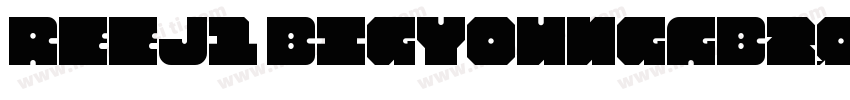 REEJ1 BigYoungGB20字体转换